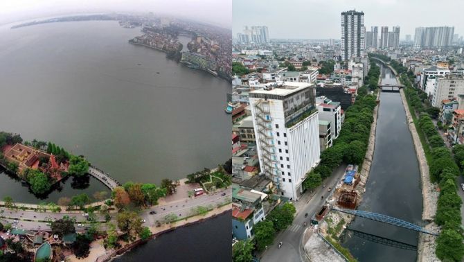 Hà Nội chi 115 tỷ đồng xử lý nước thải bổ cập cho hồ Tây và sông Tô Lịch