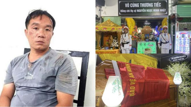 Lặng người trước hoàn cảnh của chiến sĩ CSCĐ bị đối tượng nghi ngáo đá đâm tử vong ở Vũng Tàu