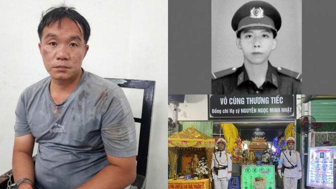 Chiến sĩ cảnh sát hy sinh ở Vũng Tàu là người hiền lành, giỏi tiếng Anh, đồng đội kể lại giây phút chết lặng