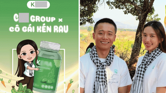 Web bán kẹo rau do Thuỳ Tiên, Quang Linh quảng cáo bị sập sau tin ăn ‘1 hộp kẹo bằng 1/6 quả chuối’