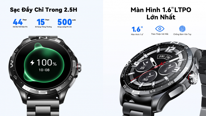 Kieslect Actor Leading - Bản Lĩnh Thép, Định Vị Dẫn Đầu, Chiến Binh Đáng Gờm Của Phân Khúc Smartwatch Dưới 2Tr Đồng
