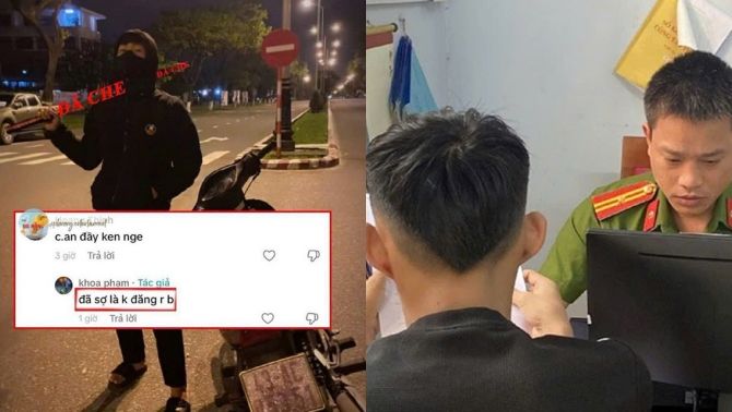 Tìm ra thanh niên đăng clip múa kiếm, nói không sợ công an, thái độ thay đổi 180 độ khi bị triệu tập