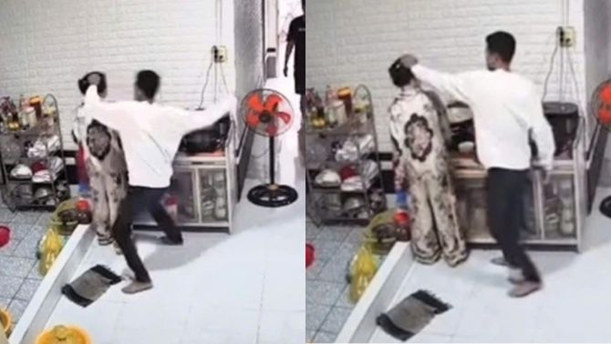 Công an thông tin nóng vụ chồng đánh gục vợ khi đang nấu ăn, cặp đôi có thái độ lạ khi bị triệu tập