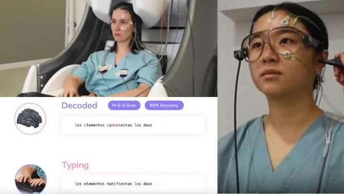 Mô hình AI giải mã tín hiệu não, chuyển suy nghĩ thành câu chữ