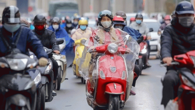 Dự báo thời tiết ngày 13/3 và tin gió mùa đông bắc: Bắc Bộ chuyển rét từ đêm 15/3, trời có mưa rào 