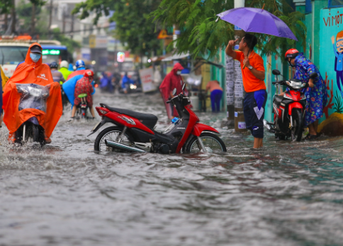Dự báo diễn biến mưa to cục bộ tại TP Hồ Chí Minh, người dân khu vực lưu ý