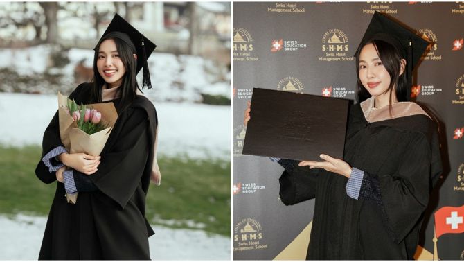 Xôn xao thông tin tấm bằng thạc sĩ ‘có giá trị phông bạt’ của Hoa hậu Thùy Tiên ở trường đại học Thụy Sỹ