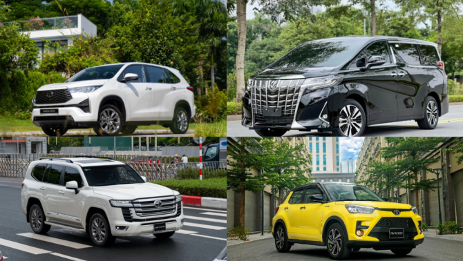Toyota tăng giá loạt xe từ đầu năm 2025: Innova Cross, Alphard, Land Cruiser và Raize
