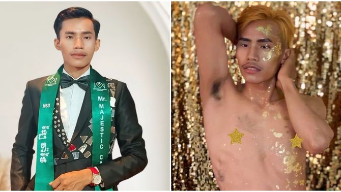 Tiết lộ bất ngờ về thân thế của Lai Thai – thí sinh đang hot nhất cuộc thi Nam vương Campuchia