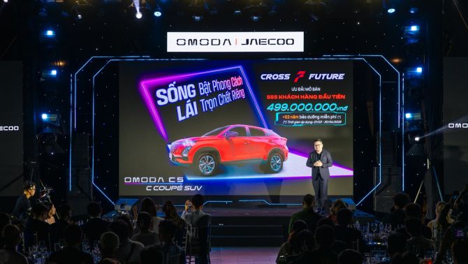 Omoda C5 Luxury – Mẫu C Coupe SUV phong cách với ưu đãi mở bán chỉ 499 triệu đồng