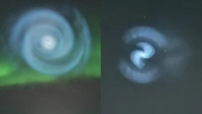 Hiện tượng lạ xuất hiện trên bầu trời đêm qua khiến người dân sợ hãi, nghi vấn Space X có liên quan