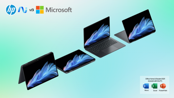 HP OmniBook Ultra Flip 14 - Khơi nguồn sáng tạo với quyền năng từ Next-gen AI PC cho người trẻ thế hệ mới