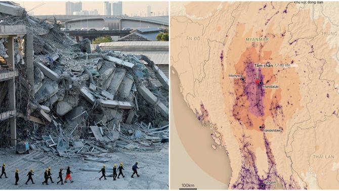 Tại sao Myanmar là 1 trong những quốc gia có hoạt động địa chấn mạnh nhất thế giới?