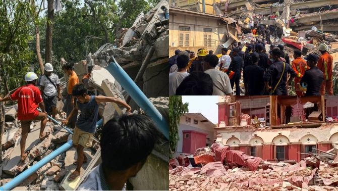 Phe nổi dậy Myanmar đưa ra tuyên bố cực nóng sau trận động đất kinh hoàng khiến ít nhất 1.600 người thiệt mạng