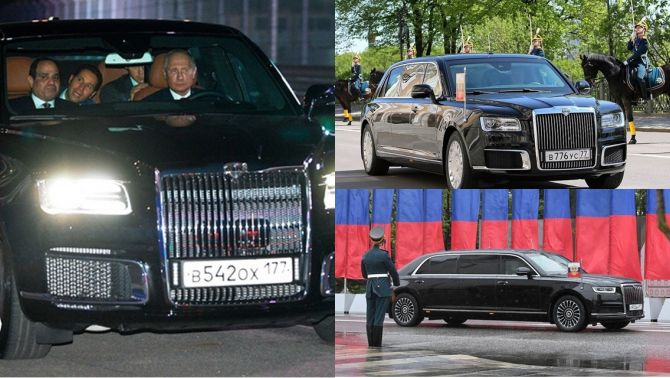 Chiếc limousine của ông Putin từng được ví như 'Điện Kremlin di động', cỗ xe tăng không thể xâm phạm