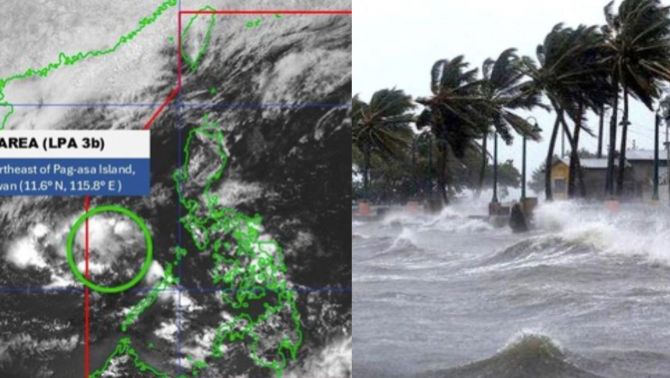 Áp thấp gần Biển Đông có thể mạnh lên trong những ngày tới, liệu sẽ xuất hiện thêm cơn bão mới năm 2025? 