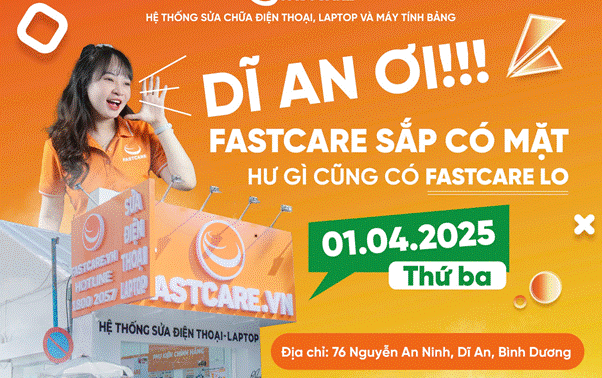 Khai trương FASTCARE thứ 14 tại Dĩ An, Bình Dương