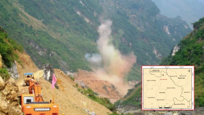 Thống kê số trận động đất tại Việt Nam trong tháng 3/2025, 'điểm nóng' ở khu vực Kon Tum 