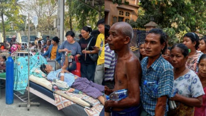 ‘Không thể diễn tả’ khi hiện tại, Myanmar đang phải đối diện với gánh nặng chôn cất người chết do động đất