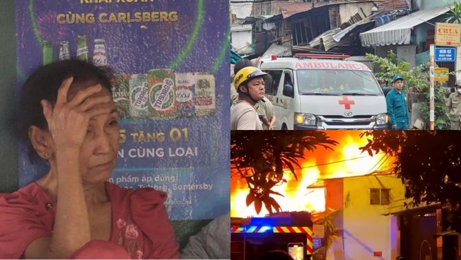 Tin nóng vụ cháy nhà ở TP.HCM: Bác sĩ đến sớm nhưng bất lực, hé lộ tình hình người còn sống