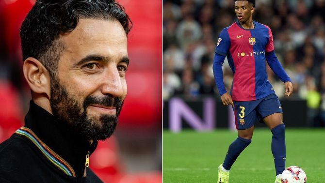 Man United nhận gáo nước lạnh từ Barcelona, Ruben Amorim vỡ mộng với 'siêu hậu vệ'