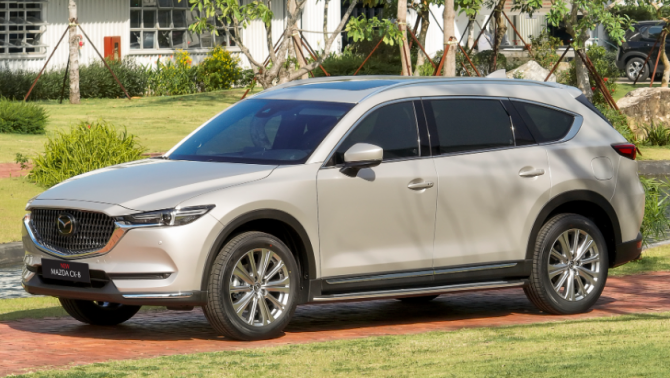 Mazda CX-8 hạ giá chưa từng có đầu tháng 4/2025, ‘hạ gục’ Kia Sorento, cơ hội ‘vàng’ để mua xe