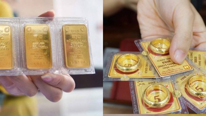 Giá vàng miếng, vàng nhẫn rớt mạnh, chuyên gia tư vấn nên mua vào hay bán ra?