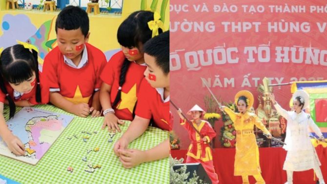  Tổ chức nhiều hoạt động kỷ niệm các ngày lễ lớn: Học sinh nhận thức hơn về giá trị độc lập dân tộc 