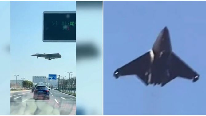 Cận cảnh chiếc máy bay chiến đấu được cho là có thể tàng hình của Trung Quốc khiến cộng đồng quân sự xôn xao