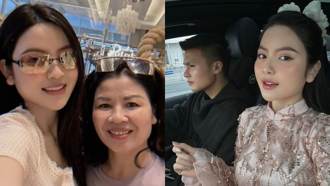 Chu Thanh Huyền lộ diện, thái độ của mẹ Quang Hải khi con dâu liên tục vướng thị phi gây chú ý
