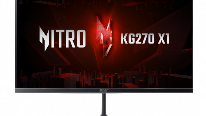 Acer Nitro KG240Y X1 & KG270 X1 -  Màn hình gaming siêu tốc độ