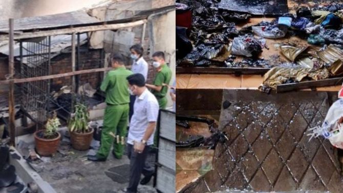 Cháy nhà dữ dội trong đêm làm 4 người chết, hé lộ ảnh hiện trường tan hoang khiến ai nhìn cũng ám ảnh