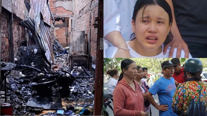 Vụ cháy 4 người chết: Nhân chứng kể lại âm thanh ám ảnh, con gái ngã quỵ nhận tin bố mẹ đều mất