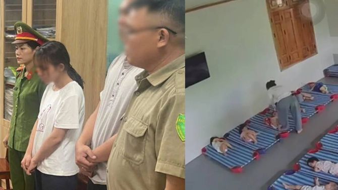 Bắt khẩn cấp bảo mẫu bạo hành bé 20 tháng tuổi ở Quảng Nam