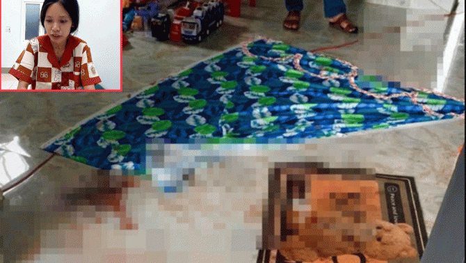 Nguyên nhân khiến vợ dùng dao cứa vào cổ rồi chém nhiều nhát vào đầu, cổ khi chồng đang ngủ