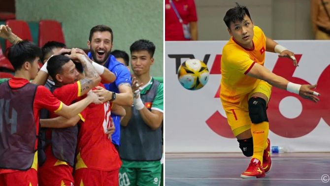 Tạo địa chấn trước đội bóng top 7 thế giới, thủ môn ĐT Việt Nam phản ứng bất ngờ khi lập siêu phẩm