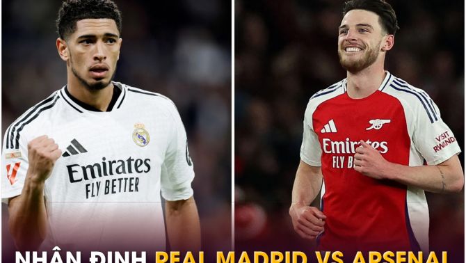 Nhận định bóng đá Real Madrid vs Arsenal - Champions League: 'Nhà vua' chính thức băng hà?