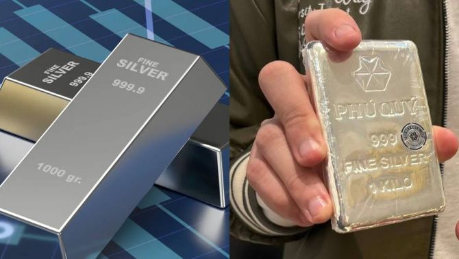 Giá bạc hôm nay 15/4: Cũng tăng theo giá vàng và chưa có dấu hiệu giảm