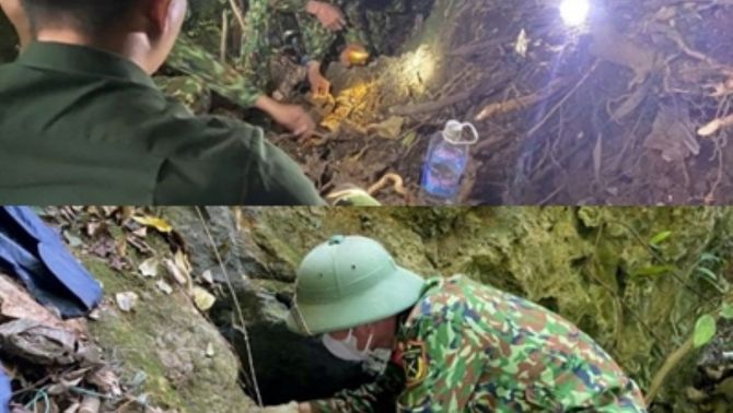 Người đàn ông đi rẫy bất ngờ phát hiện 2 hài cốt liệt sĩ nằm cạnh nhau trên rừng tại Quảng Trị