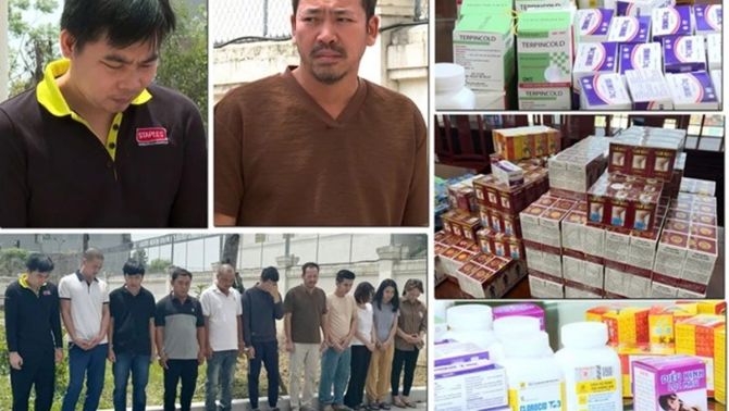 ‘Rúng động’ trước thủ đoạn ‘hô biến’ thuốc tự chế thành thuốc xịn, thu lời hàng trăm tỉ đồng 