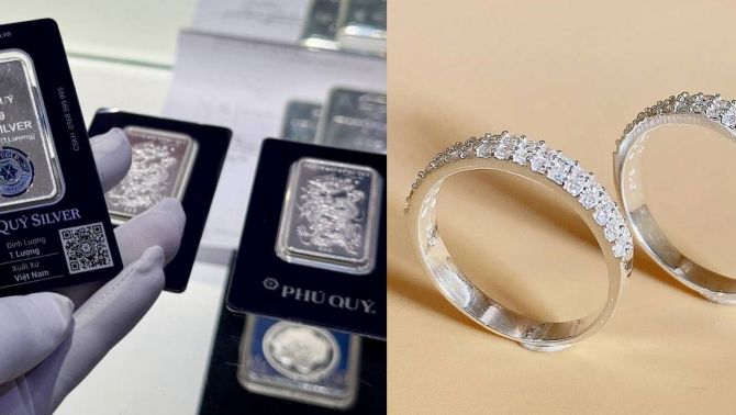 Giá bạc hôm nay ngày 17/4: Tăng mạnh 'không thua' gì giá vàng