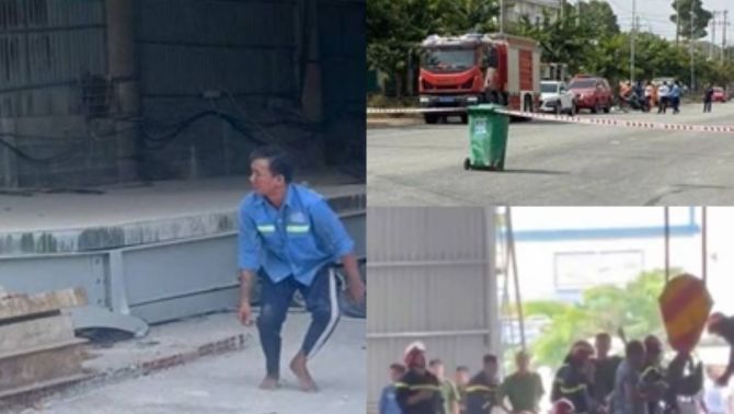 Diễn biến vụ sập nhà xưởng khiến 3 người chết tại Bình Dương sáng nay: Chủ công ty 'làm chui'