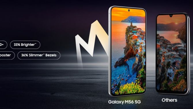 Galaxy M56 ra mắt với thiết kế mỏng nhẹ, vẫn có pin khủng, camera 50MP, màn hình mượt hơn iPhone 16