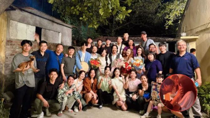 Chính thức đóng máy phim 'Cha tôi, người ở lại', hành động nữ chính khiến ai cũng xúc động 