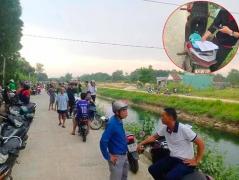Thi thể hai mẹ con được tìm thấy dưới kênh nước, loạt giấy tờ tại hiện trường hé lộ uẩn khúc