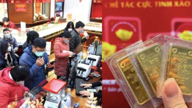 Dân mua vàng từ ngày vía Thần tài đến nay ‘ẵm’ số tiền lãi ‘siêu to khổng lồ’, kỳ vọng giá vàng đạt 120 triệu/lượng