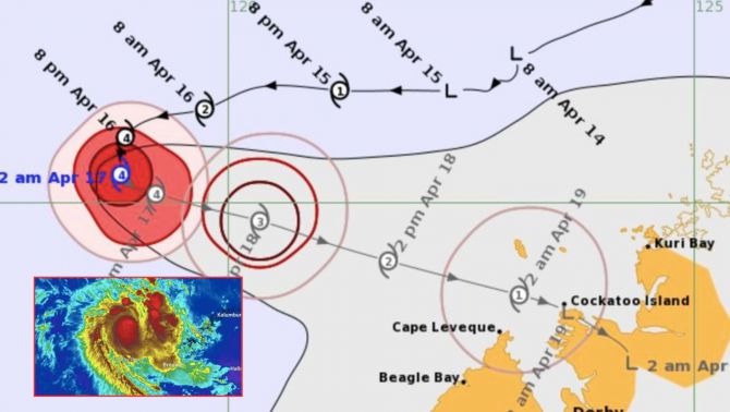 Ngay chiều nay, cơn bão mạnh sẽ đổ bộ vào đất liền, người dân Úc cần chuẩn bị ứng phó với thời tiết xấu