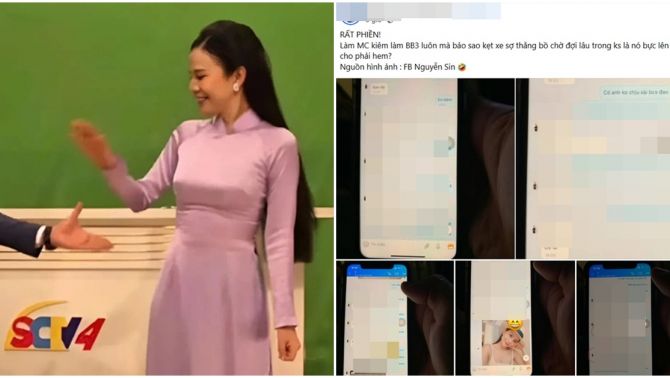 Xuất hiện loạt tin nhắn riêng tư được cho là của MC Bích Hồng bị ‘đào lại’ quá khứ là ‘tiểu tam’ gây chấn động