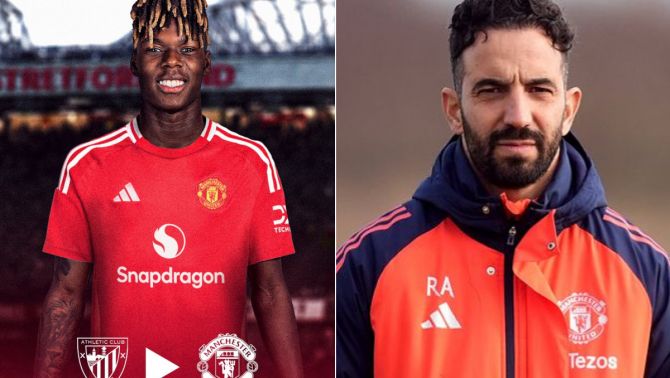 Nico Williams ngầm xác nhận tới Manchester United, HLV Amorim mừng thầm trước thềm đấu Europa League