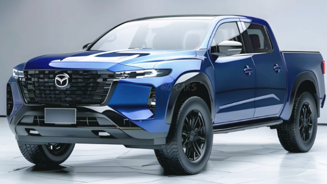 Mazda tung bán tải hoàn toàn mới, tuyên chiến Ford Ranger sau khi BT-50 bị chê giống Isuzu